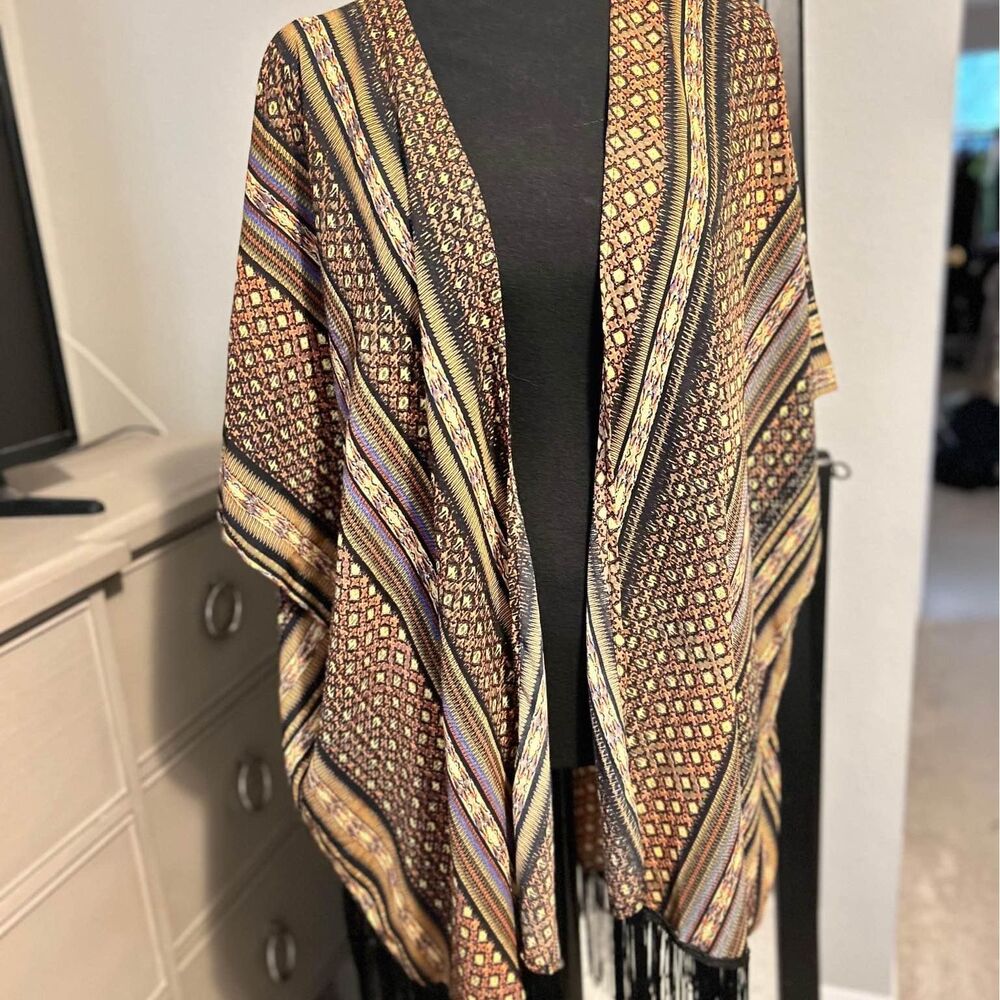 Women’s Fringed Kimono